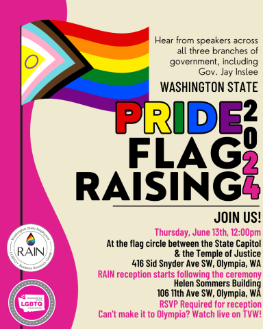 Pride Flag Raising 2024