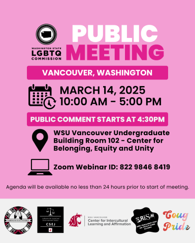 March Public Meeting Flyer - Find Information on Events Tab