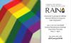Rainbow stripes - RAIN digital sign 4
